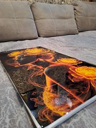 Свечи и подсвечники: Продаю картины напечатанные на УФ принтере, и залитые эпоксидной — 4