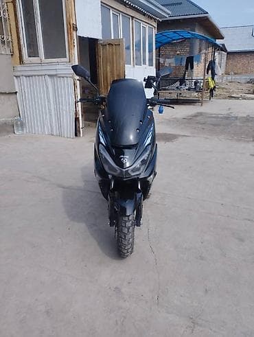 мото эндура: Скутер Stomer (бренд на облицовке) в чёрном цвете.0.49 кубовй — 5