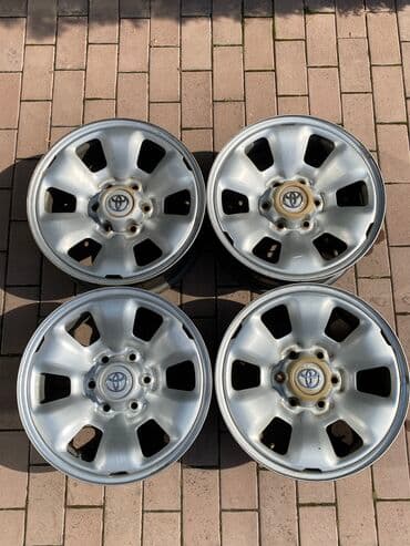 новые шины бишкек: Литые Диски R 17 Toyota, Комплект, отверстий - 6, Б/у — 1