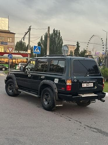 лент крузер: Toyota Land Cruiser: 1996 г., 4.5 л, Автомат, Газ, Внедорожник — 3