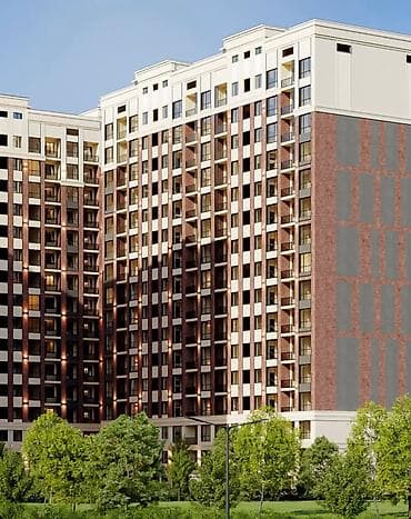 archa group: 1 комната, 45 м², Элитка, 8 этаж, ПСО (под самоотделку) — 1