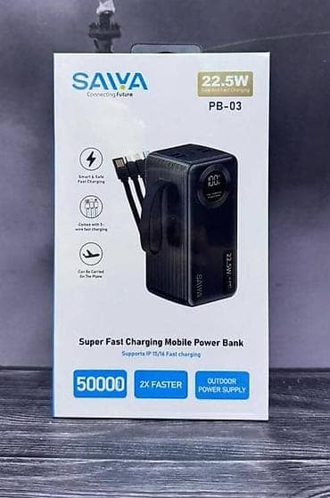машинка для стрижки 3 в 1: Повербанк SAIVA PB-02 / PB-03, 22.5W Основные возможности: - Быстрая — 5