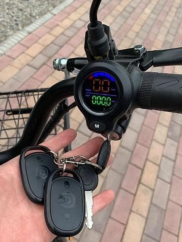 gps tracker: Электроскутер-грузовой обсолютно новый (городской) Ватсапп +996 509 — 4