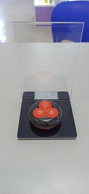 кафе токмок: Подставка для меню и кнопки вызова MC01 черная — 2