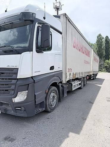турбина актрос: Тягач, Mercedes-Benz, 2017 г., Тентованный — 2
