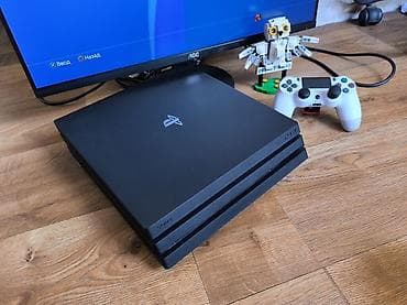 game controller: Playstation 4 pго (ps4) на 1000gb жёсткий диск. Обслужена, заменена — 2