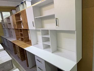 стол большой компьютерный: Компьютерный стол, Новый, С полками — 5