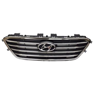 хэндай: Решетка радиатора Hyundai 2014 г., Новый, Аналог — 1