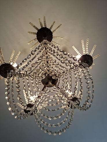 светильники потолочные подвесные: Подвесная люстра с геометрическими плафонами цена 3500 сом .фото номер — 7