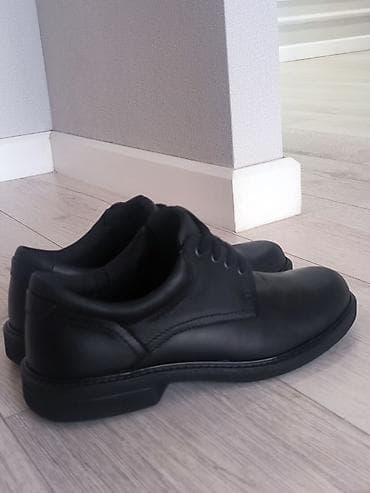 трековая обувь: Мужские туфли ECCO, классические черные - Материал верха: натуральная — 2