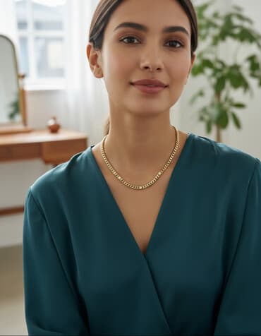 золотая цепь женская: Цепь для бензопилы, Проба 750, Унисекс, Новый — 1