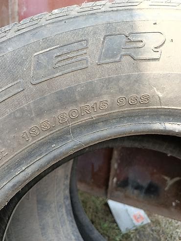 Шины 195 / 80 / R 15, Б/у, Пара, Япония, Bridgestone — 3