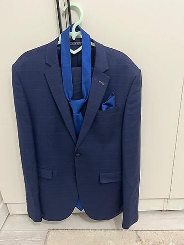 туфли черный: Мужской классический костюм Cardoza, темно-синий с едва заметной — 1