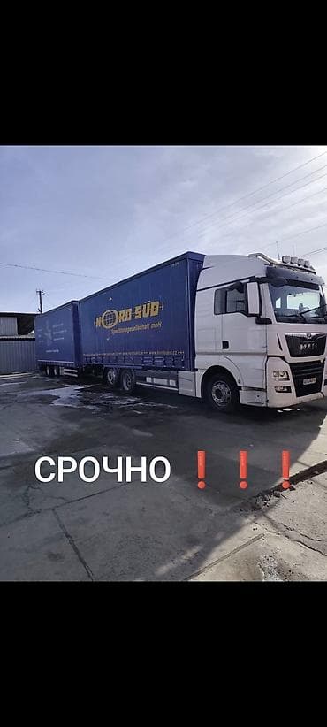 Тягач, MAN, 2019 г., Тентованный at lalafo.kg Тягач, MAN, 2019 г., Тентованный