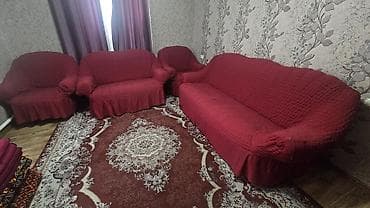 Дом и сад: Угловой диван, C подушками, Трехместный — 4