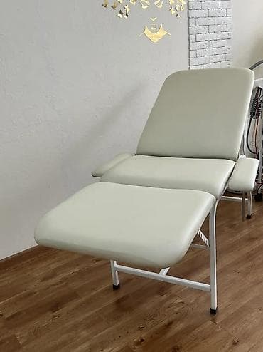 металлический диван: 1 фото: кушетка с регулировкой высоты и положения - 6000 с 2фото — 1