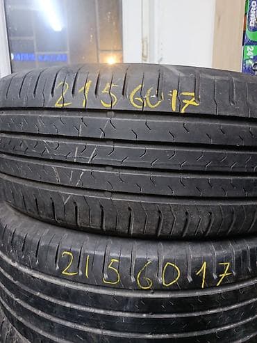 Шины 215 / 60 / R 17, Лето, Б/у, Пара, Легковые — 3