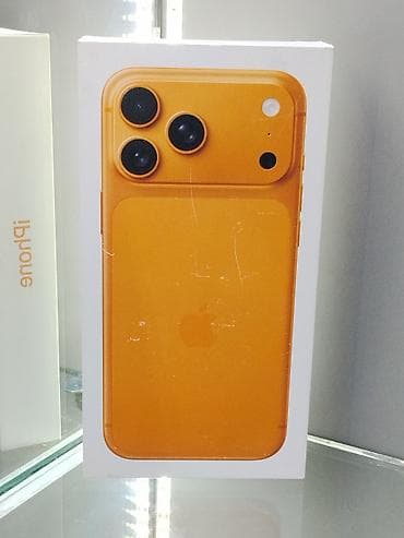 айфон кытайский: IPhone 17 Pro Max, Новый, Оранжевый, Коробка, В рассрочку — 1