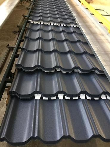 Металлочерепица профилированная - Профиль: волновой (имитация