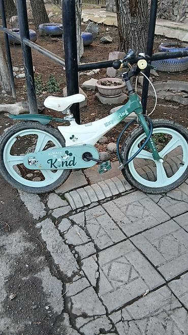 Балдар самокаттары: Балдар үчүн велосипед, 4 дөңгөлөктүү, 6 - 9 жаш, Жаңы — 1