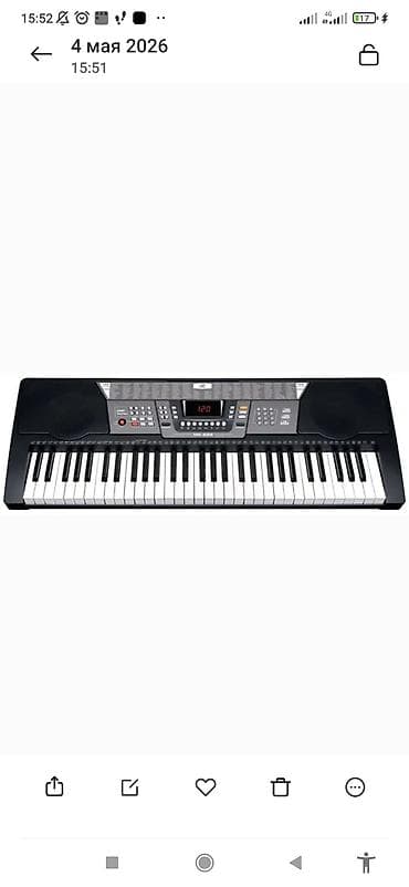 синтезатор casio ctk 6000: Продаю новый синтезатор 88 клавиш цена 10000с — 1