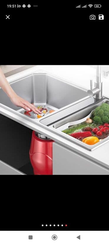 купить садовую тележку: Комбайн диспоузер измельчитель пищевых отходов
Мусорный комбайн — 1