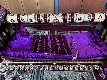 колыбел: Люлька, Колыбель, Дерево, цвет - Фиолетовый — 2