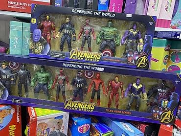 Наборы фигурок Avengers Hero Series / Titan Hero Series - Тематика at lalafo.kg Наборы фигурок Avengers Hero Series / Titan Hero Series - Тематика