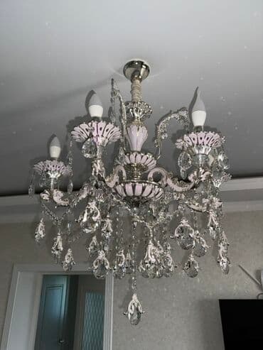 айнектер бу: Продается Б/У люстра. Состояние хорошая, смотрится красиво — 2
