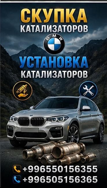 Сервис по работе с автомобильными катализаторами. Услуги: - Скупка
