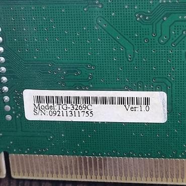 сетевые карты: Сетевая карта lan pci, tp-link, tg-3269c, rtl8169sc, 10/100/1000mbs — 8