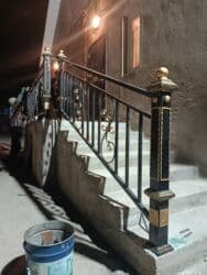 ручки рейлинги для кухонной мебели: Кармагычтар, Материалы: Согулган темир, Балкон үчүн, Жаңы — 3