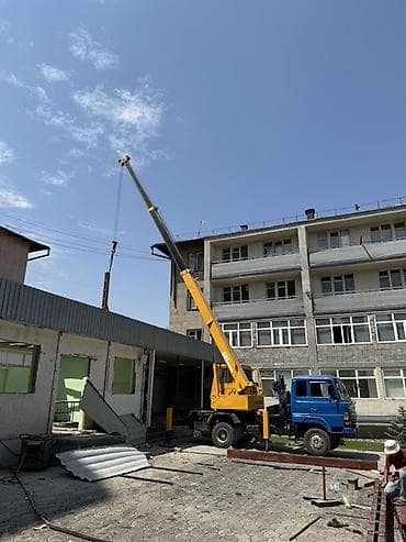 кран услуги: Услуги автокрана для монтажно-демонтажных работ - Автокран на шасси — 3