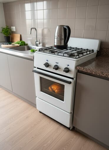 газ плита промышленная: Газовая, Механическое, Напольная, Полная оплата — 1