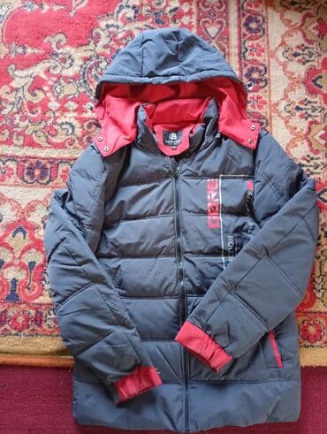 спортивные пуховики: Мужская зимняя куртка-пуховик в хорошем состояний молния рвботает — 2