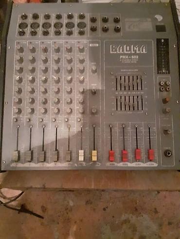 technics rs: Аудиомикшеры с графическим эквалайзером 1) JBI PMX-D832D - 8 — 2