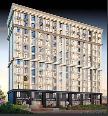 Строится, Элитка, 1 комната, 43 м²