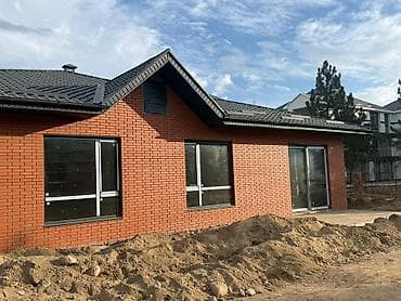 Дома: Продается одноэтажный кирпичный дом на Иссыккуле (с.Караой; Фонтан+) — 1