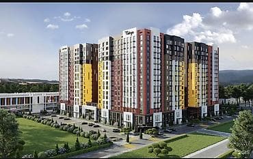 1 комната, 45 м², Элитка, 7 этаж, Готовая ПСО (под самоотделку)