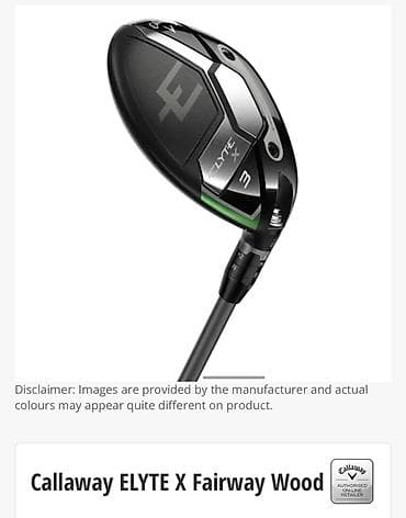 Спорт жана эс алуу: Callaway ELYTE X Fairway 3 Wood Для гольфа. Фервейный вуд с — 6