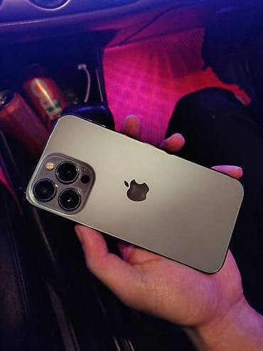 Realme: IPhone 13 Pro, Б/у, 256 ГБ, Серебристый, Чехол, 88 % — 1