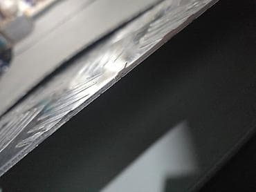 Рифлёный алюминиевый лист (квинтет/«насечка») - Материал: алюминий. - — 3