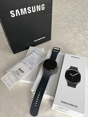 s23 mini: Samsung Galaxy Watch8 (Graphite) - Комплектация: часы, фирменный — 2