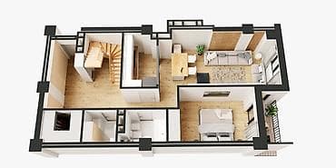 квартииу: 4 комнаты, 140 м², Элитка, 8 этаж, ПСО (под самоотделку) — 1