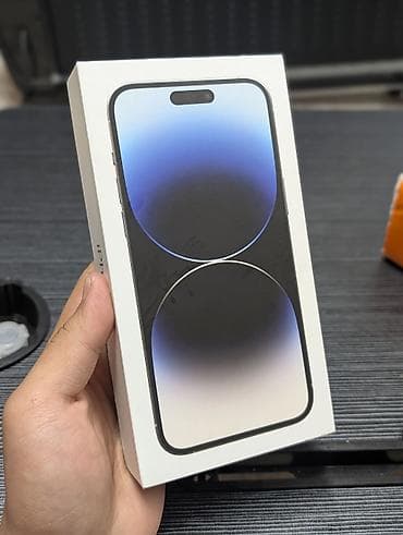 ipone 14: IPhone 14 Pro Max, Б/у, 128 ГБ, Белый, Защитное стекло, Чехол, Коробка, 80 % — 1
