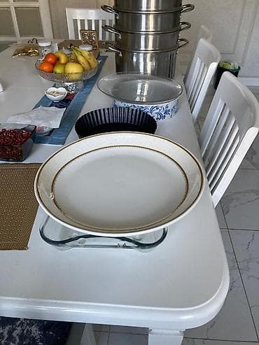 Посуда: Набор для сервировки и выпечки (3 предмета) - Большое стеклянное — 4