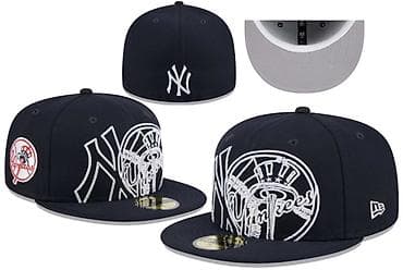 new era: Кепка, Бейсболка, New York Yankees, Козырек: Прямой, С вышивкой — 1