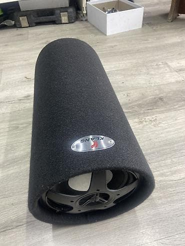 авто багажники: Сабвуфер в тубе KLANS (активный, автомобильный)6 размер Провод в — 1