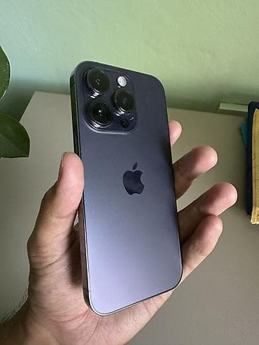 iphone xc: IPhone 14 Pro (Deep Purple), 6.1" 256 gb FaceID TrueTone все работает — 1