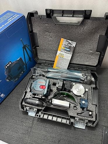 gp pointer: Лазерный нивелир 3D/4D с зелёным лучом (комплект) — 1